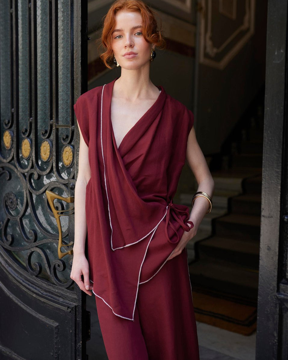 Serene Set-Bordo