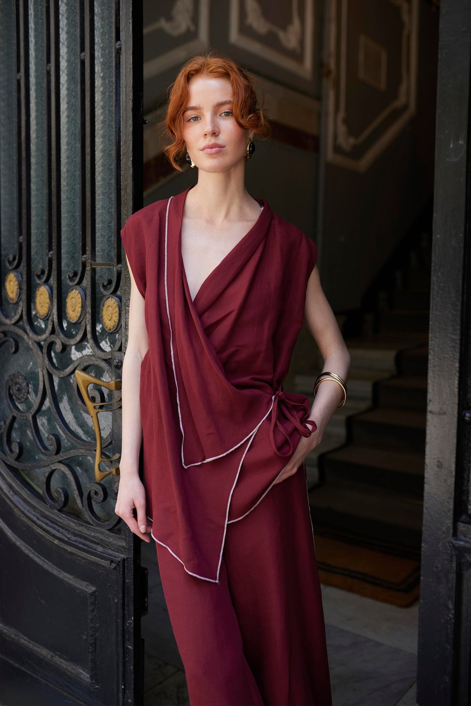 Serene Set-Bordo