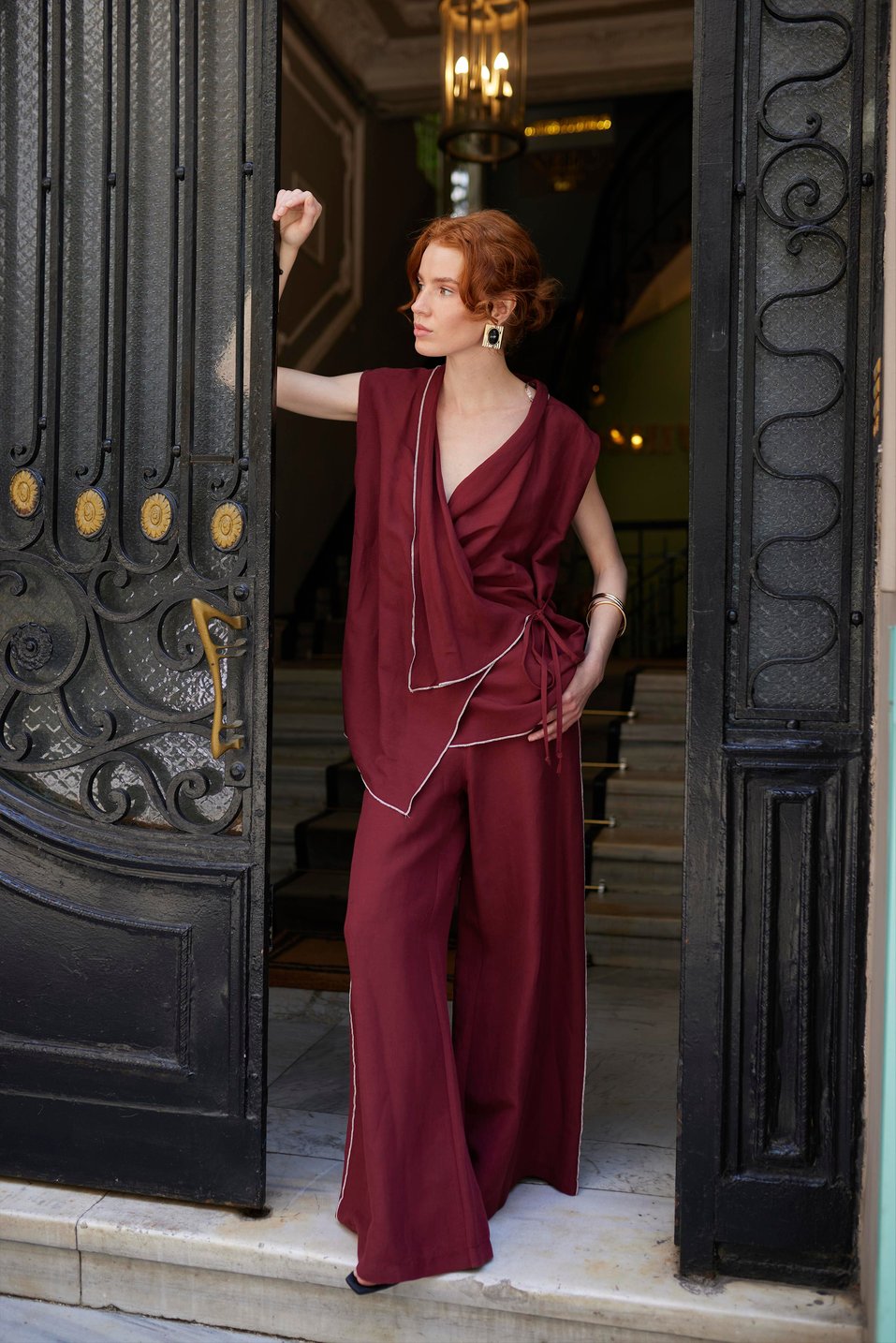 Serene Set-Bordo