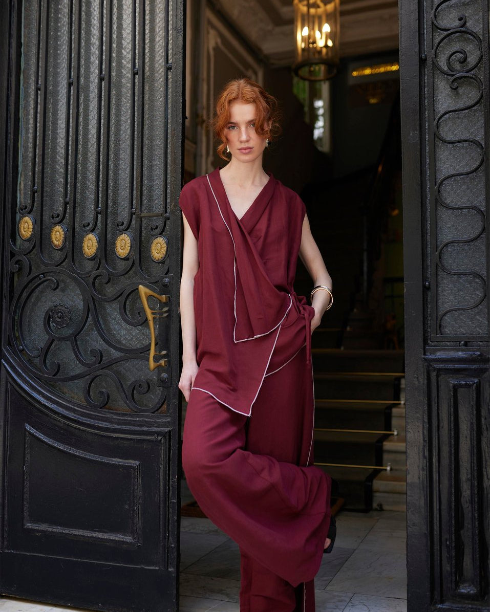 Serene Set-Bordo